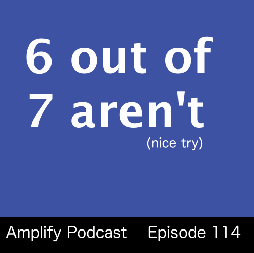 6 out of 7 aren’t