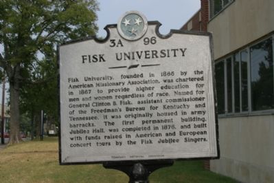 Fisk University Marker.
